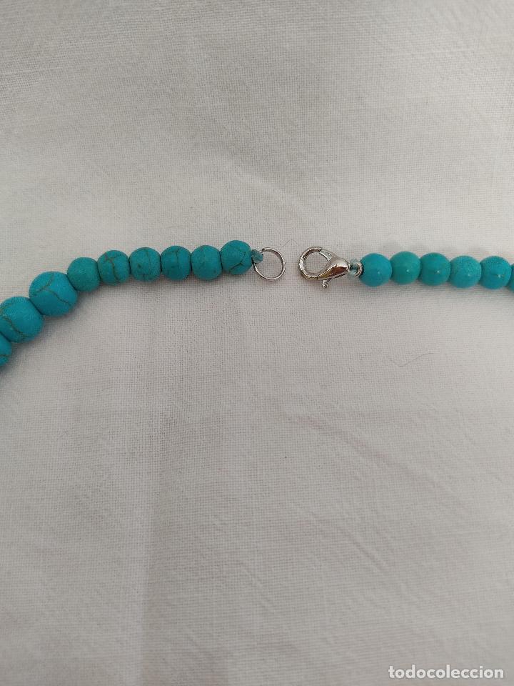 Joyeria: Espectacular collar de turquesas - Foto 4