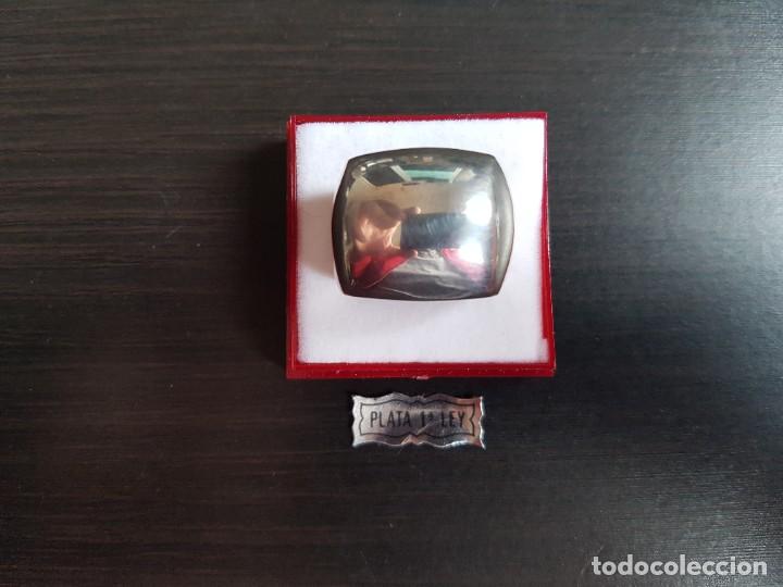 Joyeria: Gran Anillo de Plata de 1&ordf; ley --- 18,0 mm. --- - Foto 1