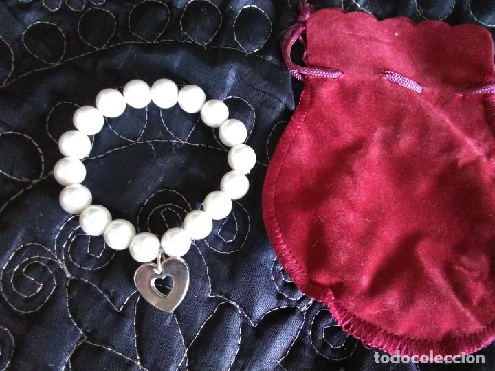 Joyeria: Pulsera elastica de perlas - Foto 1