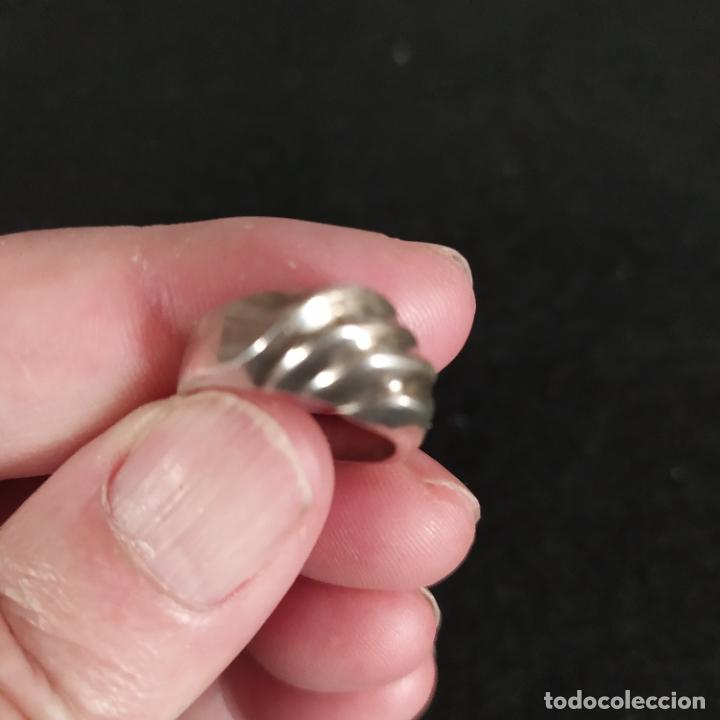 Joyeria: ANILLO DE MUJER DE PLATA MACIZA. TALLA 14 - Foto 2