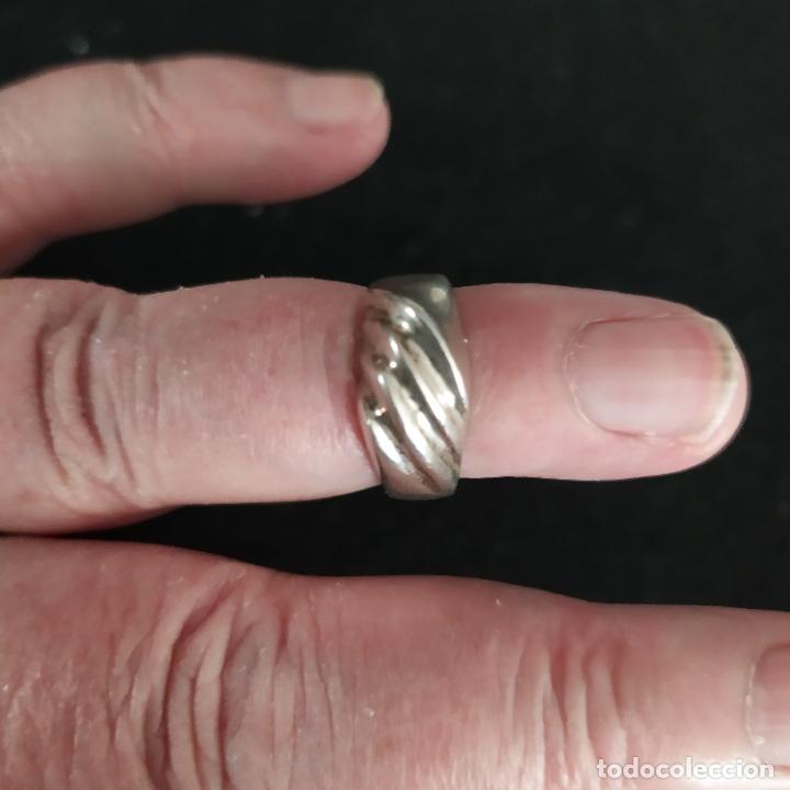 Joyeria: ANILLO DE MUJER DE PLATA MACIZA. TALLA 14 - Foto 4