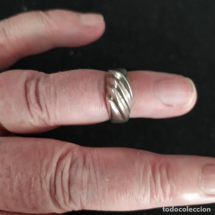 Joyeria: ANILLO DE MUJER DE PLATA MACIZA. TALLA 14 - Foto 5