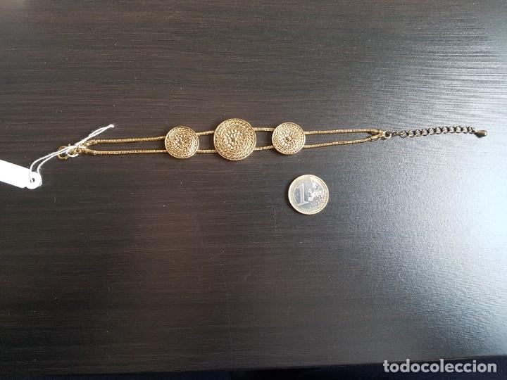 Joyeria: Pendientes y pulsera dorados - Foto 1