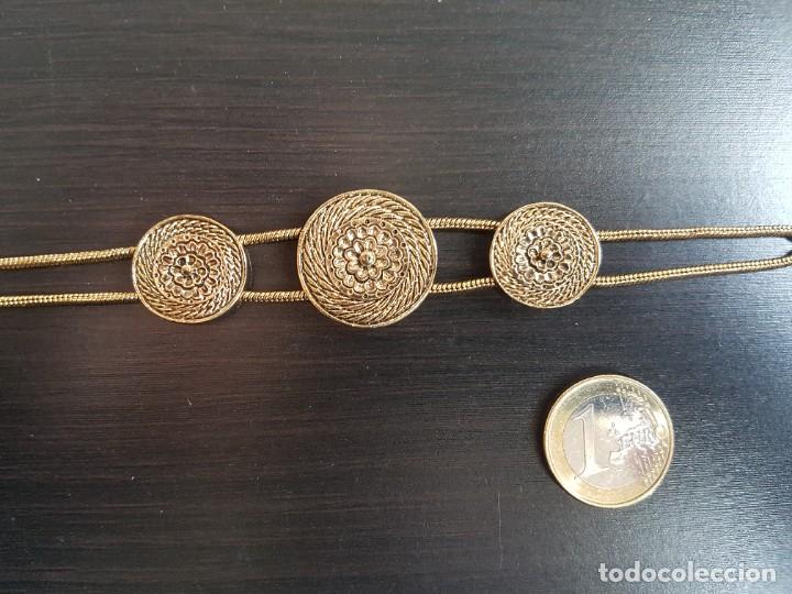 Joyeria: Pendientes y pulsera dorados - Foto 3