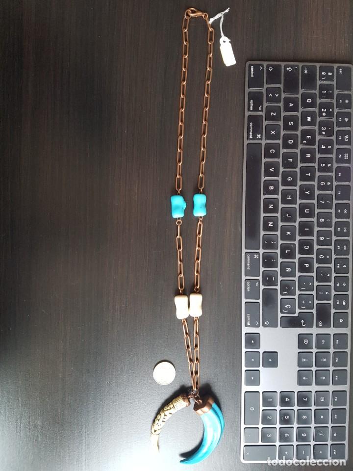 Joyeria: Collar grande colmillos 3 monos - Foto 6