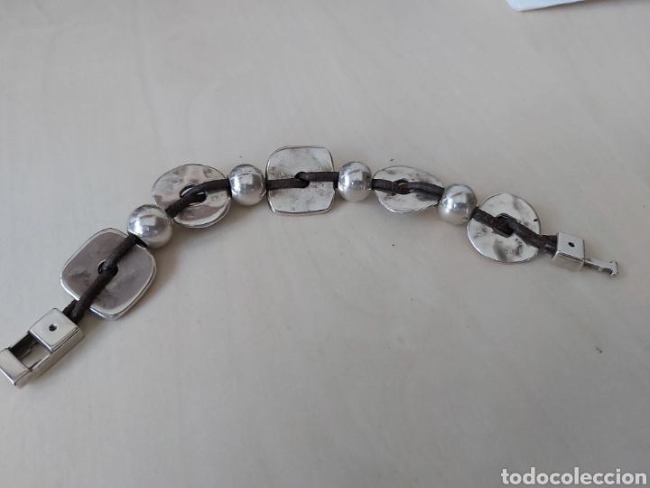 Joyeria: Pulsera de cuero y Zamak. - Foto 6