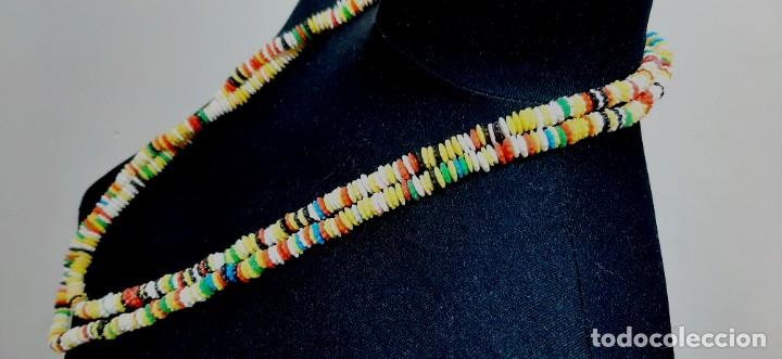 Joyeria: Collar de perlas de pl&aacute;stico de colores con estrellas 1.4.49 - Foto 4