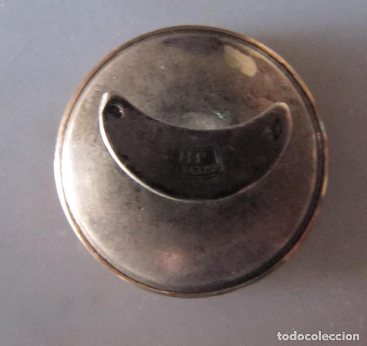 Joyeria: BRoche de ojal plata oro granates y perlas - Foto 3