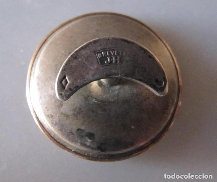 Joyeria: BRoche de ojal plata oro granates y perlas - Foto 4