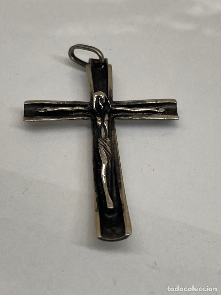 Joyeria: Cruz de plata de ley - Foto 1