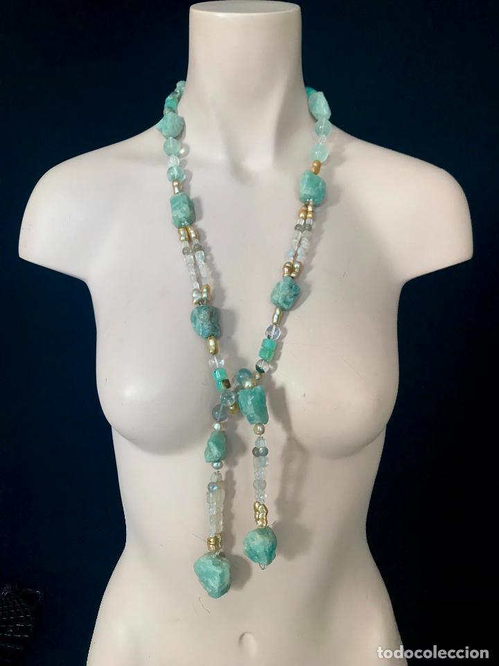 Joyeria: Espectacular collar de cuarzo verde - Foto 3
