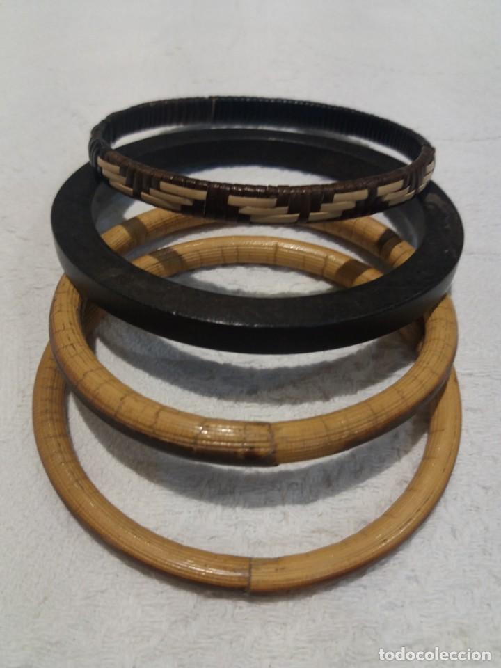Joyeria: pulseras de madera y otros a&ntilde;os 80 - Foto 1