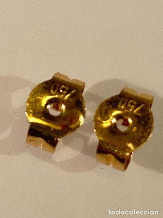 Joyeria: Pendientes oro 18 kt con hematitas - Foto 5