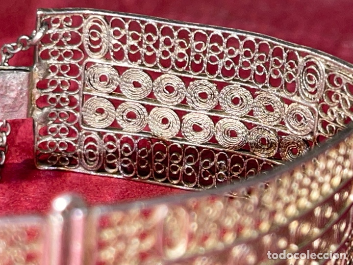 Joyeria: Antigua pulsera en filigrana - Foto 5