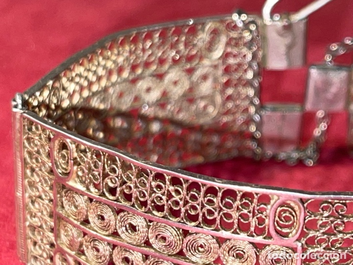 Joyeria: Antigua pulsera en filigrana - Foto 6
