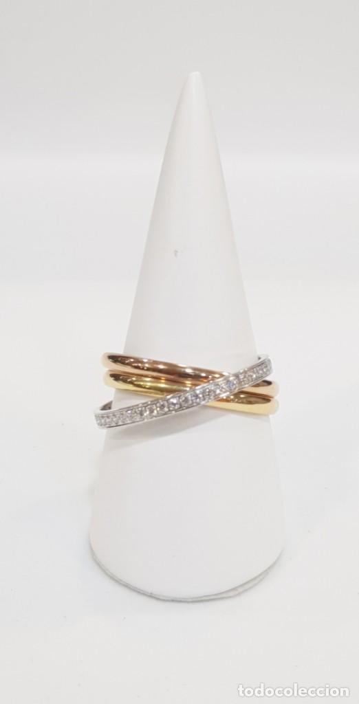 Joyeria: Anillo de oro y diamates - Foto 1