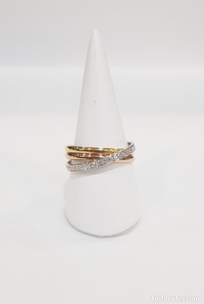 Joyeria: Anillo de oro y diamates - Foto 2