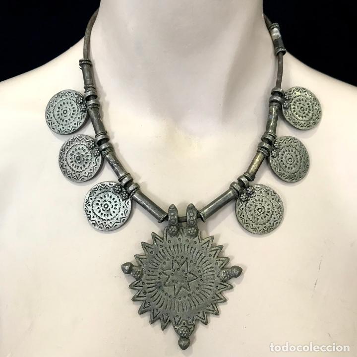 Joyeria: Gargantilla &eacute;tnica de metal - Foto 3