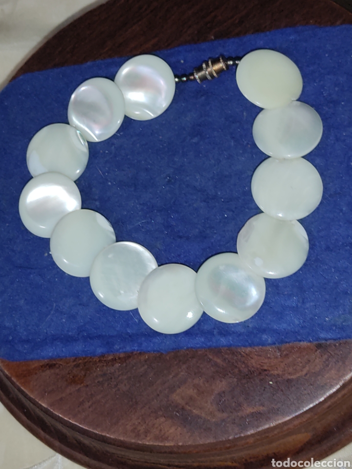 Joyeria: Pulsera de Nacar,vintage. - Foto 4