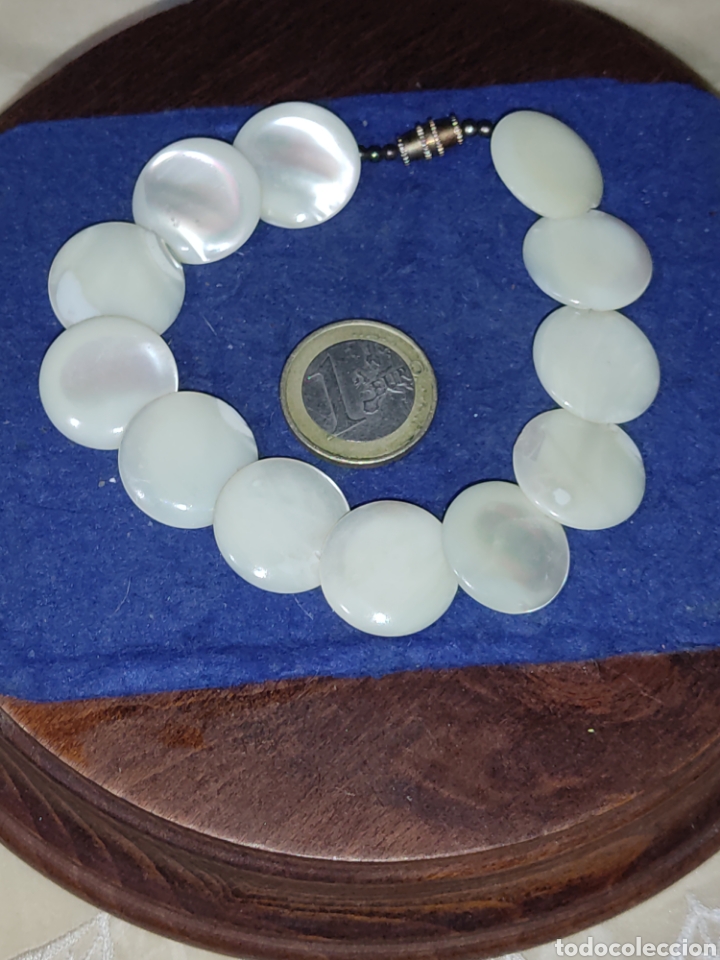 Joyeria: Pulsera de Nacar,vintage. - Foto 1