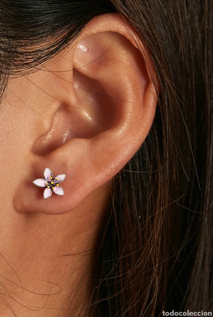 Joyeria: Pendientes de Plata Flor ENV&Iacute;O GRATIS!! - Foto 6