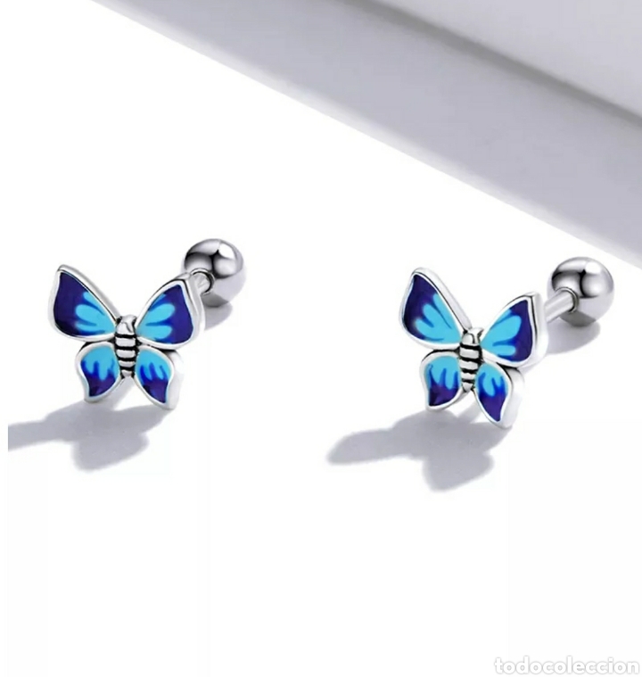 Joyeria: Pendientes de Plata Mariposa ENV&Iacute;O GRATIS!! - Foto 1