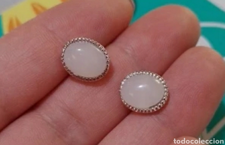 Joyeria: Pendientes de Plata y Jade ENV&Iacute;O GRATIS!! - Foto 3
