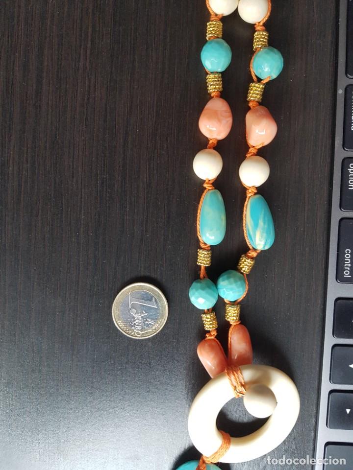 Joyeria: Collar grande largo de piedras - Foto 3