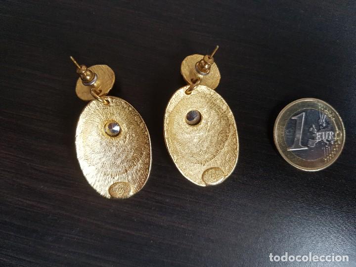 Joyeria: Conjunto Collar con pendientes dorados. - Foto 7