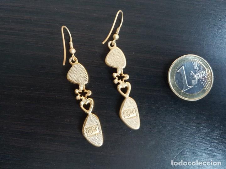 Joyeria: Pendientes de metal con esmalte - Foto 2