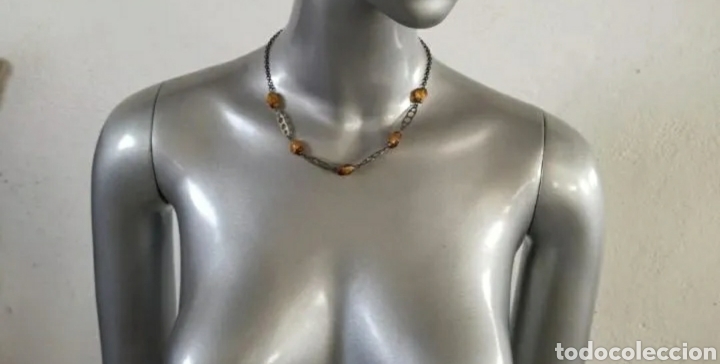 Joyeria: Collar de Plata con 5 piezas de &Aacute;gatha Pulida. - Foto 5