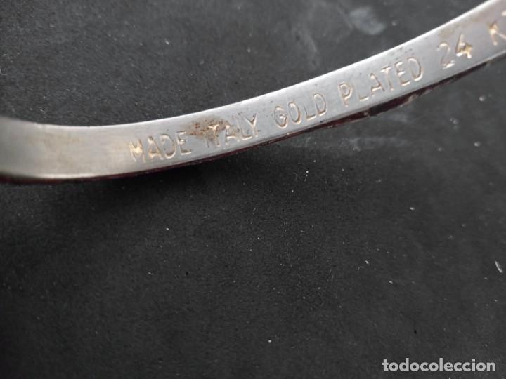 Joyeria: PULSERA GUCCI? GOLD PLATED 24KI. ITALLY - Foto 8