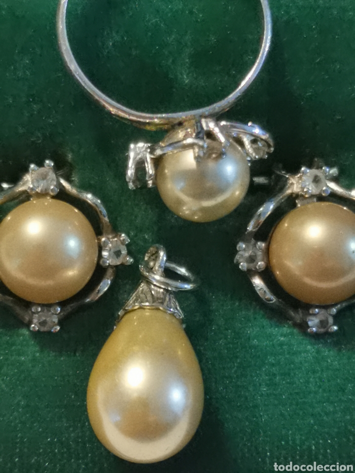 Joyeria: Antiguo conjunto con Perlas de Mallorca - Foto 2