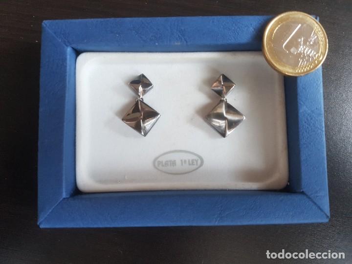 Joyeria: Pendientes de Plata de 1&ordf; ley - Foto 2