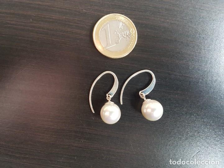 Joyeria: Pendientes de garfio con perla - Foto 1