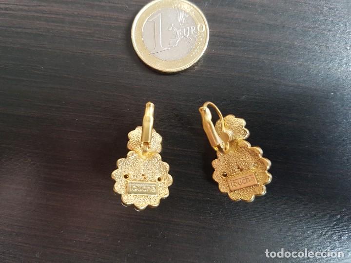 Joyeria: Pendientes Acabados en Oro con Piedras - Foto 3