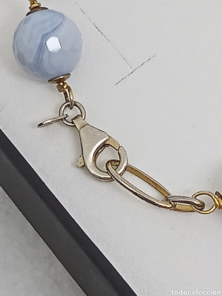 Joyeria: Pulsera en plata de ley 925 y cristal de murano - Foto 5