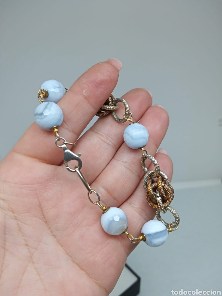 Joyeria: Pulsera en plata de ley 925 y cristal de murano - Foto 6
