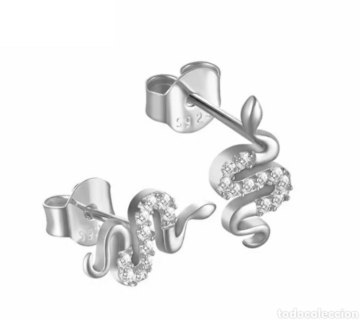 Joyeria: Pendientes de Plata Serpientes ENV&Iacute;O GRATIS!! - Foto 1