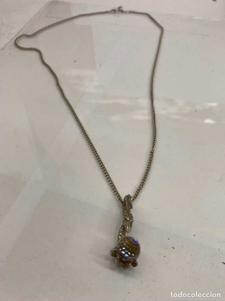 Joyeria: Cadena y colgante de plata - Foto 2