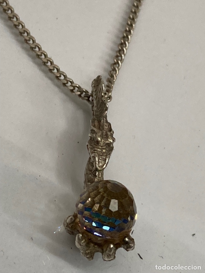 Joyeria: Cadena y colgante de plata - Foto 3