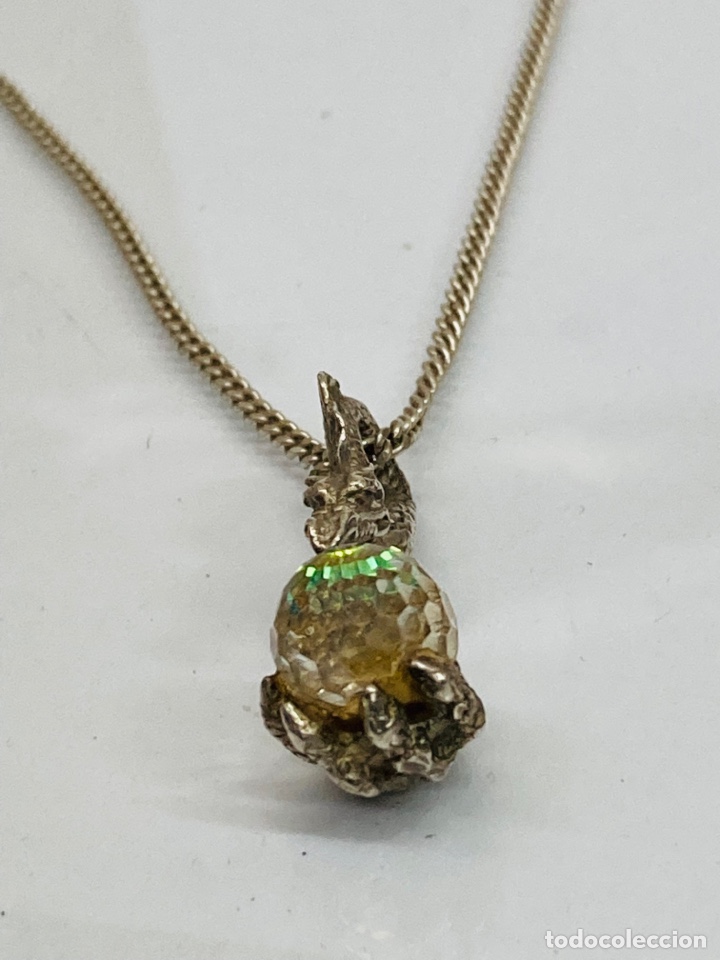 Joyeria: Cadena y colgante de plata - Foto 1