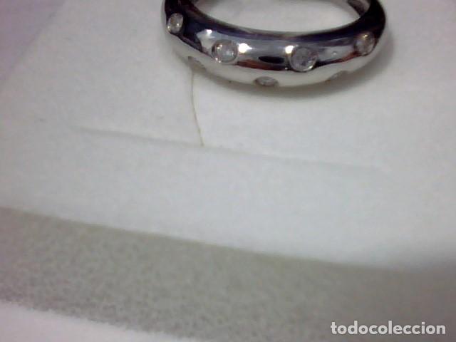 Joyeria: anillo en oro blanco 18 kts y diamantes - Foto 5