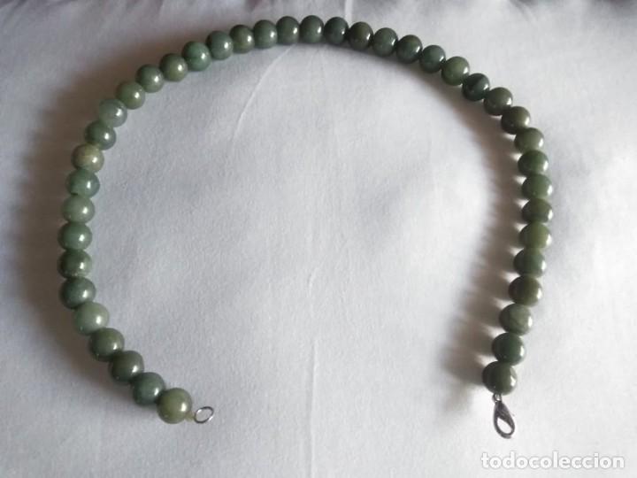 Joyeria: COLLAR JADE VERDE AUTENTICO DE BIRMANIA - Foto 7