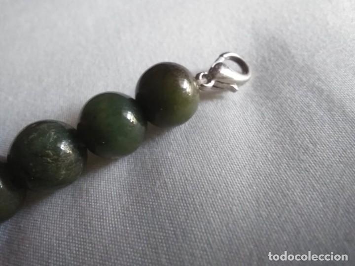 Joyeria: COLLAR JADE VERDE AUTENTICO DE BIRMANIA - Foto 8