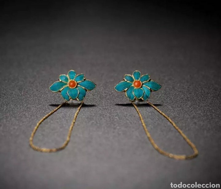 Joyeria: Pendientes de Plata Loto ENV&Iacute;O GRATIS!! - Foto 2