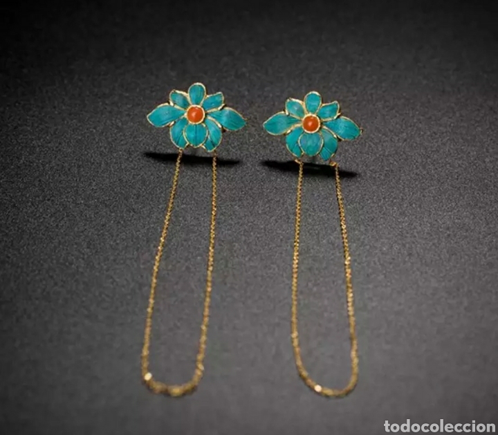 Joyeria: Pendientes de Plata Loto ENV&Iacute;O GRATIS!! - Foto 1