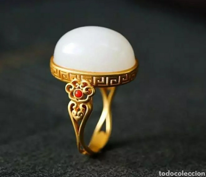 Joyeria: Anillo de Plata y Jade ENV&Iacute;O GRATIS!! - Foto 2