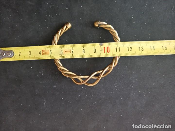 Joyeria: PULSERA ANTIGUA DORADA O BRONCE - Foto 6