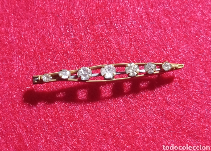 Joyeria: BONITO BROCHE AGUJA ANTIGUO - Foto 1